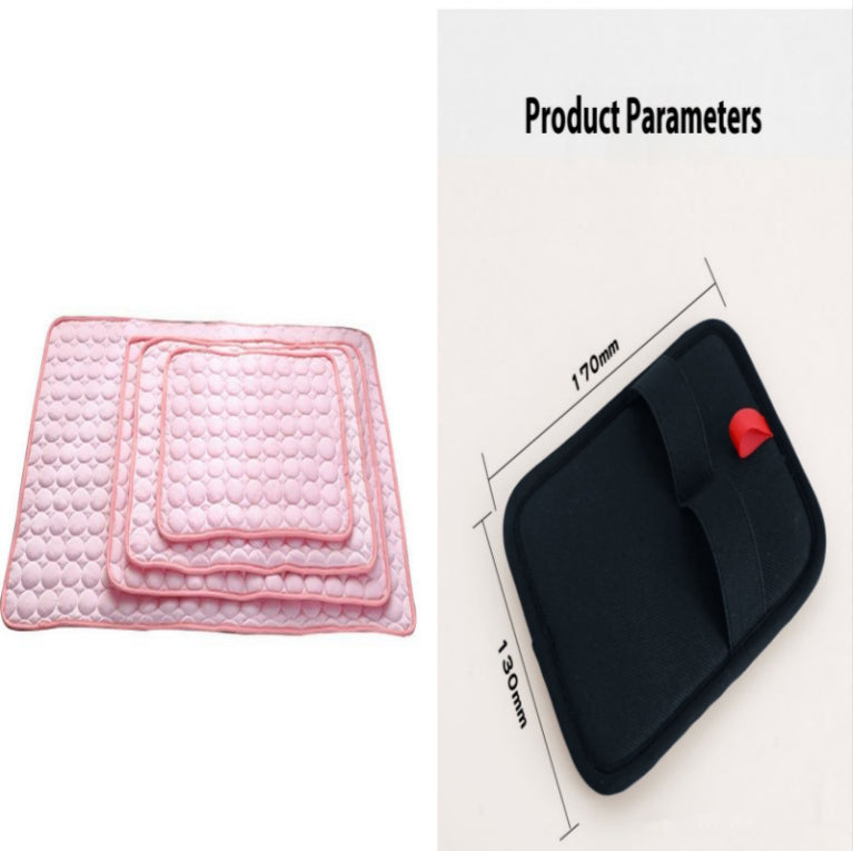 Pet Dog Cat Ice Silk Cold Nest Pad For Cooling In Summer - FurryNests